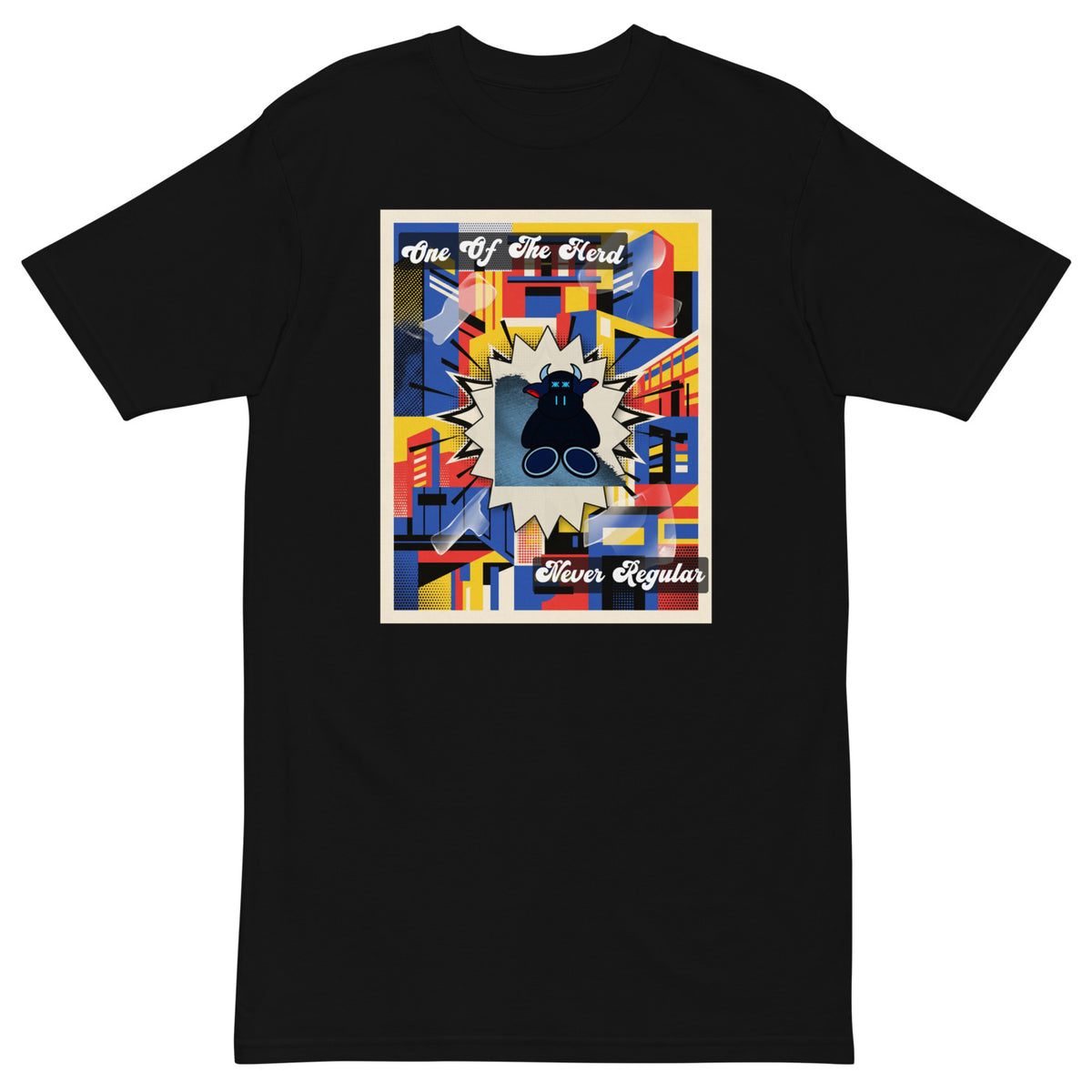 Pocket Cows Heavyweight Tee — Certified Rare — Design 13 — alternate view