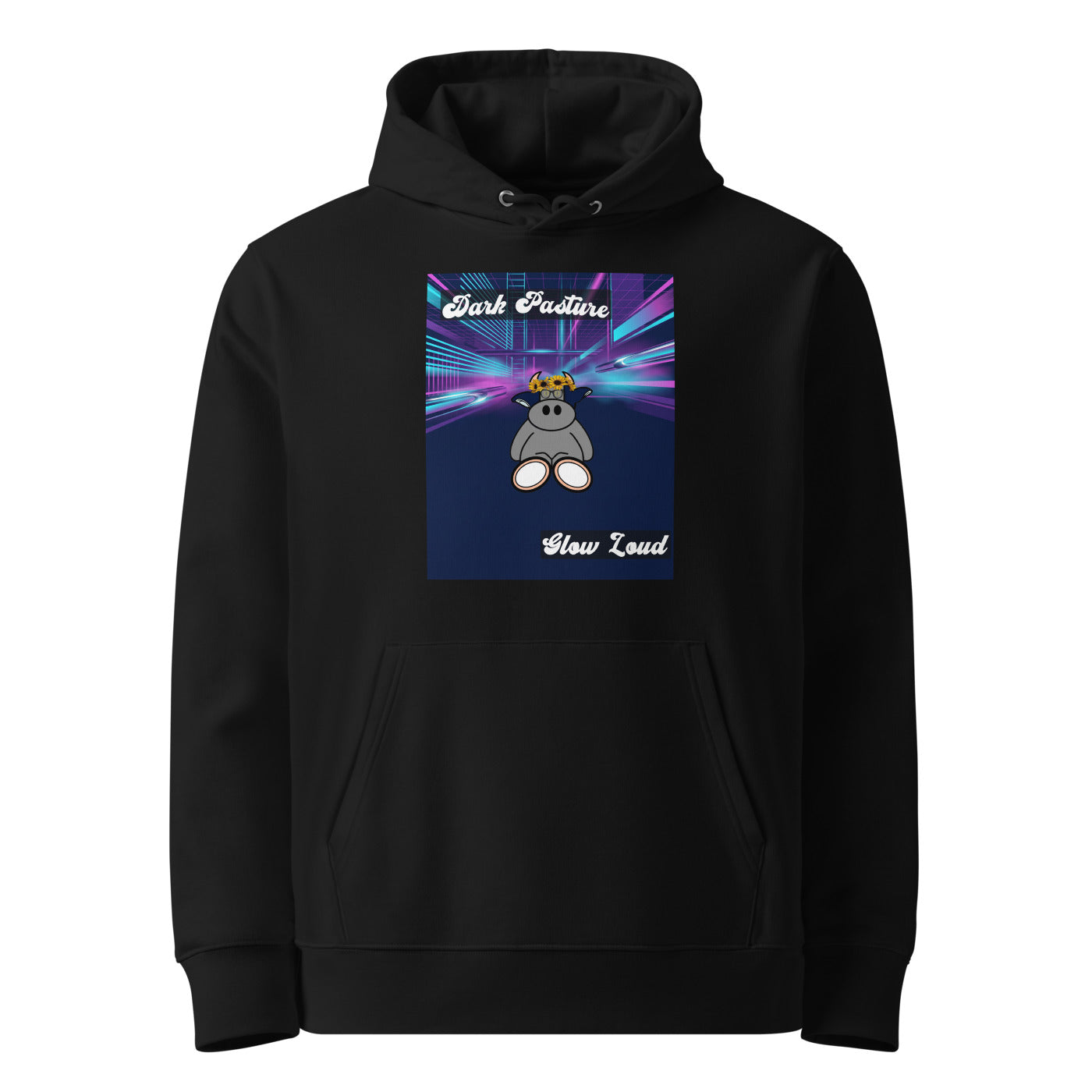 Pocket Cows Unisex Organic Cruiser 2.0 Hoodie — Design 255
