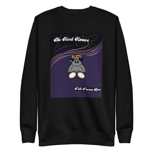 Pocket Cows Crewneck — Written In The Herd — Design 39