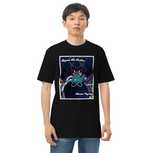 Pocket Cows Heavyweight Tee — Orbit The Herd — Design 796