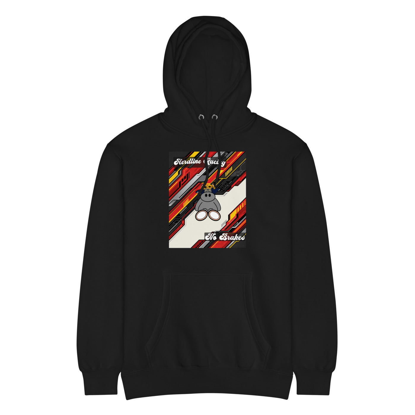 Pocket Cows Unisex Mid-Weight Hoodie — Design 263