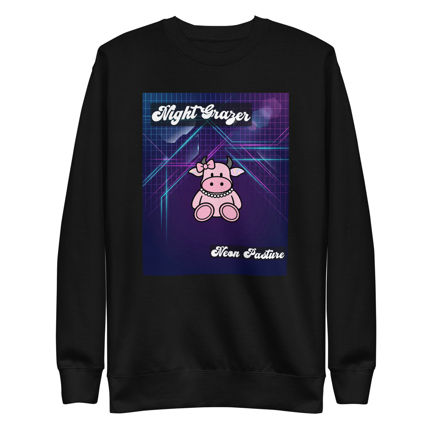 Pocket Cows Crewneck — After Hours — Design 833
