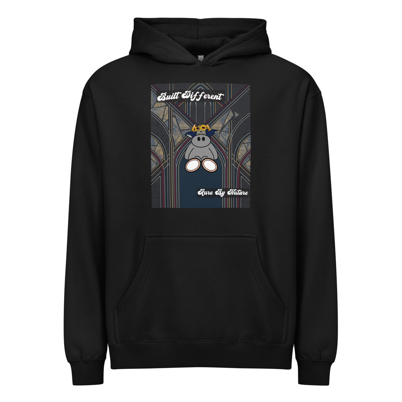 Pocket Cows Men's Box Hoodie I Cotton Heritage M2635 — Sacred Herd — Design 269