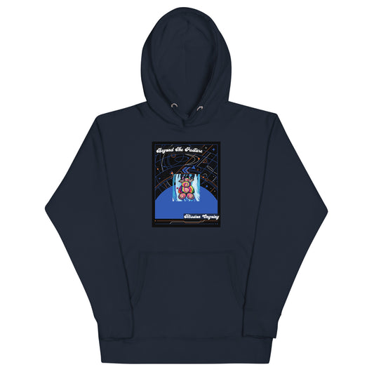 Pocket Cows Hoodie — Orbit The Herd — Design 156