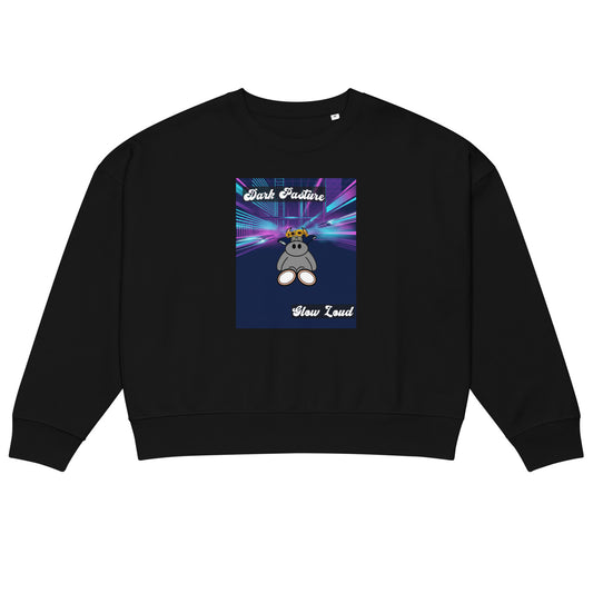 Pocket Cows Women's Organic Crew Neck Stella Alma Sweatshirt — Design 255