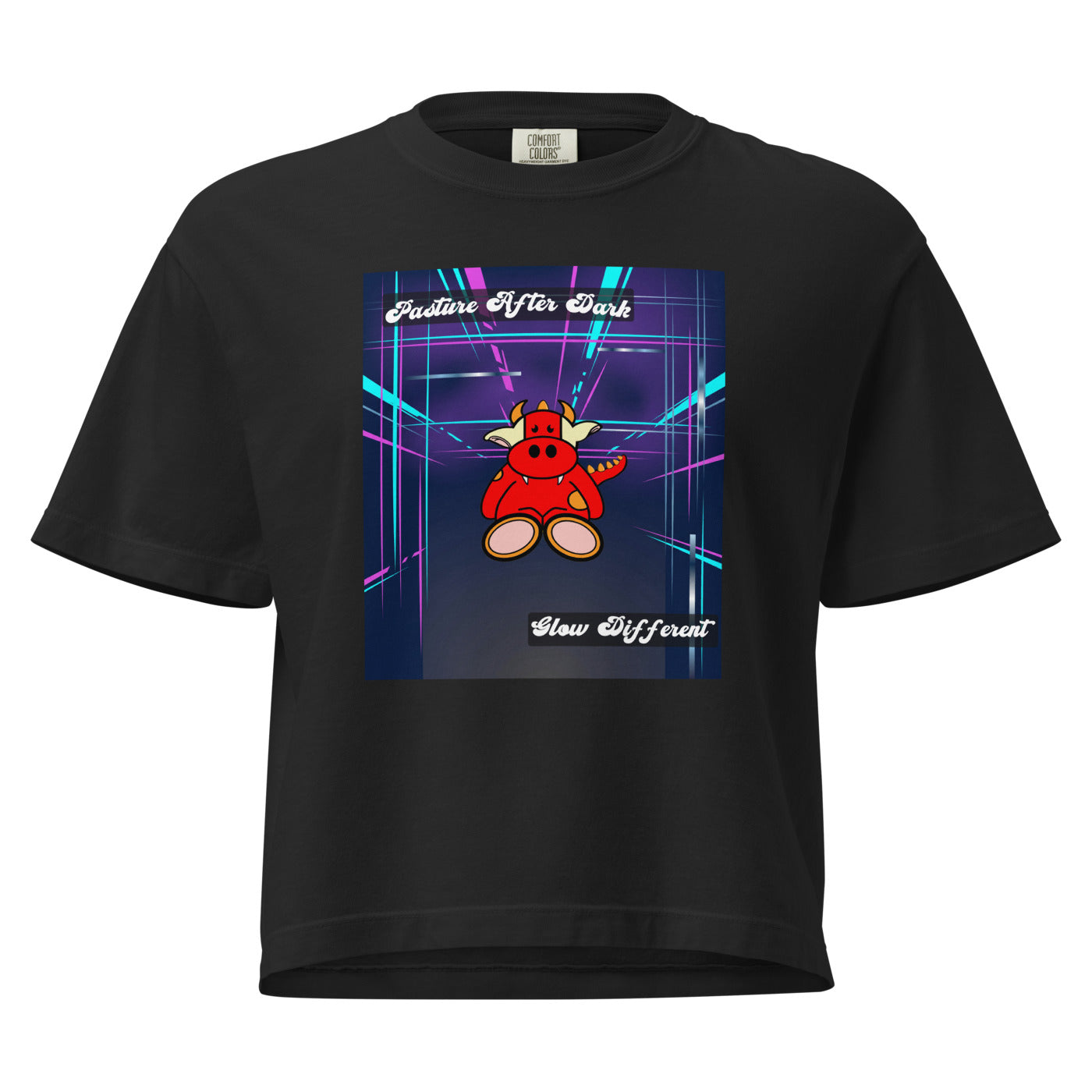 Pocket Cows Women's Heavyweight Boxy T-Shirt — Design 273