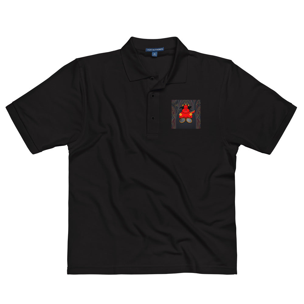 Pocket Cows Men’s Polo Shirt — Design 267