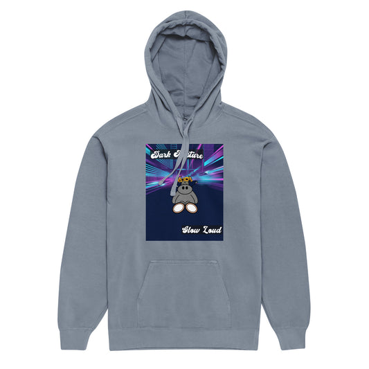 Pocket Cows Unisex Garment-Dyed Hooded Sweatshirt I Comfort Colors — After Hours — Design 255
