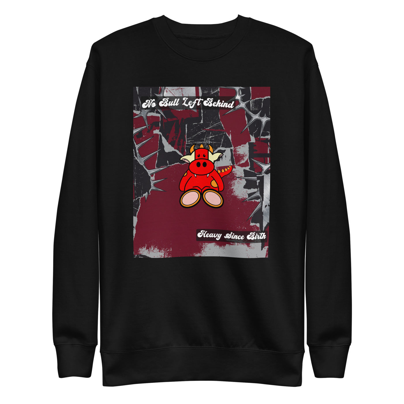 Pocket Cows Crewneck — No Bull Left — Design 48