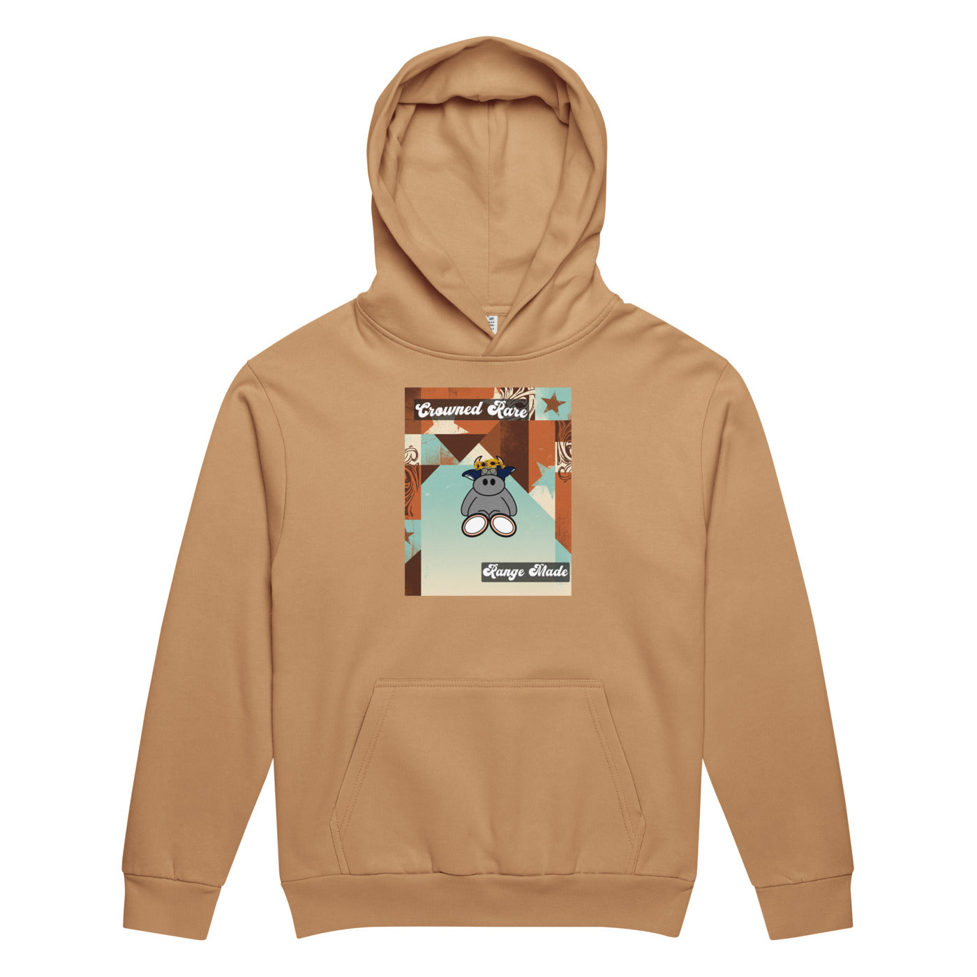 Pocket Cows Unisex Urban Hoodie Garment Dyed — Design 260