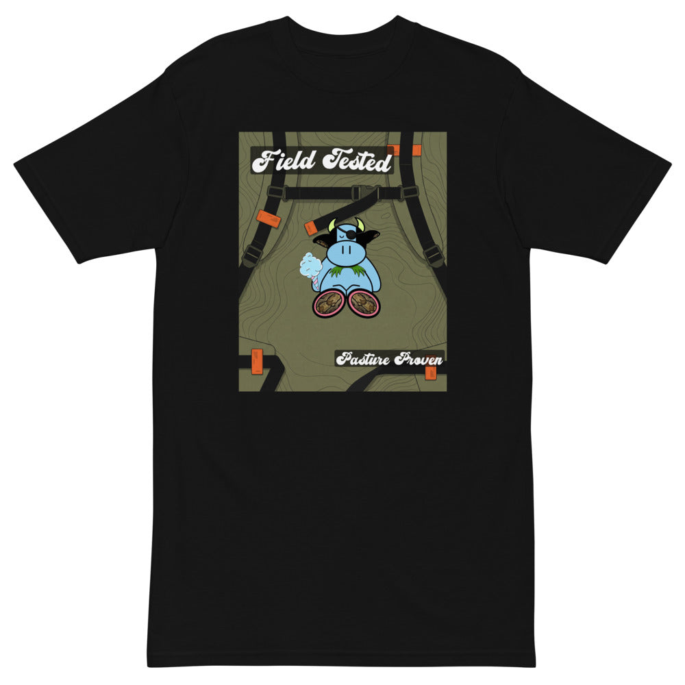 Pocket Cows Heavyweight Tee — Built To Roam — Design 89 — alternate view