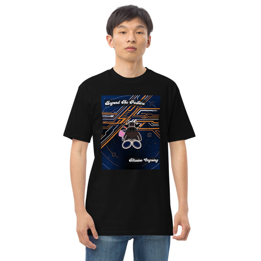 Pocket Cows Heavyweight Tee — Orbit The Herd — Design 144