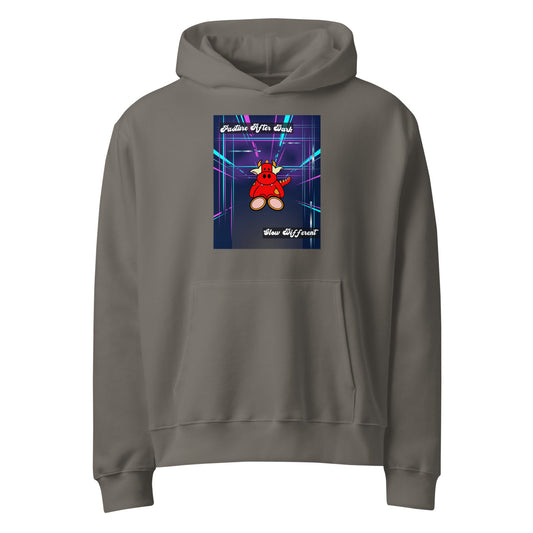 Pocket Cows Unisex Oversized Heavyweight Hoodie — Design 273