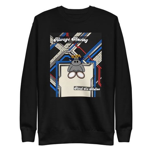 Pocket Cows Crewneck — Move Different — Design 321