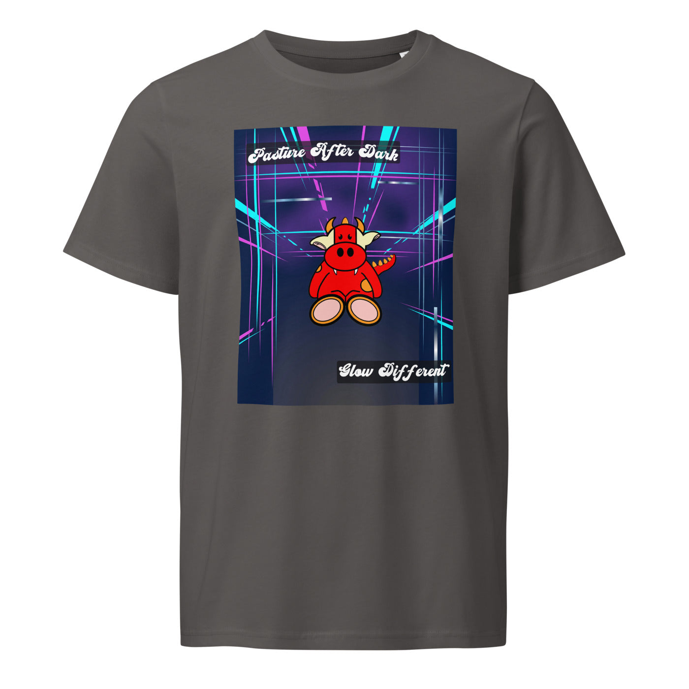 Pocket Cows Unisex Organic Mid-Light Crafter T-Shirt — Design 273