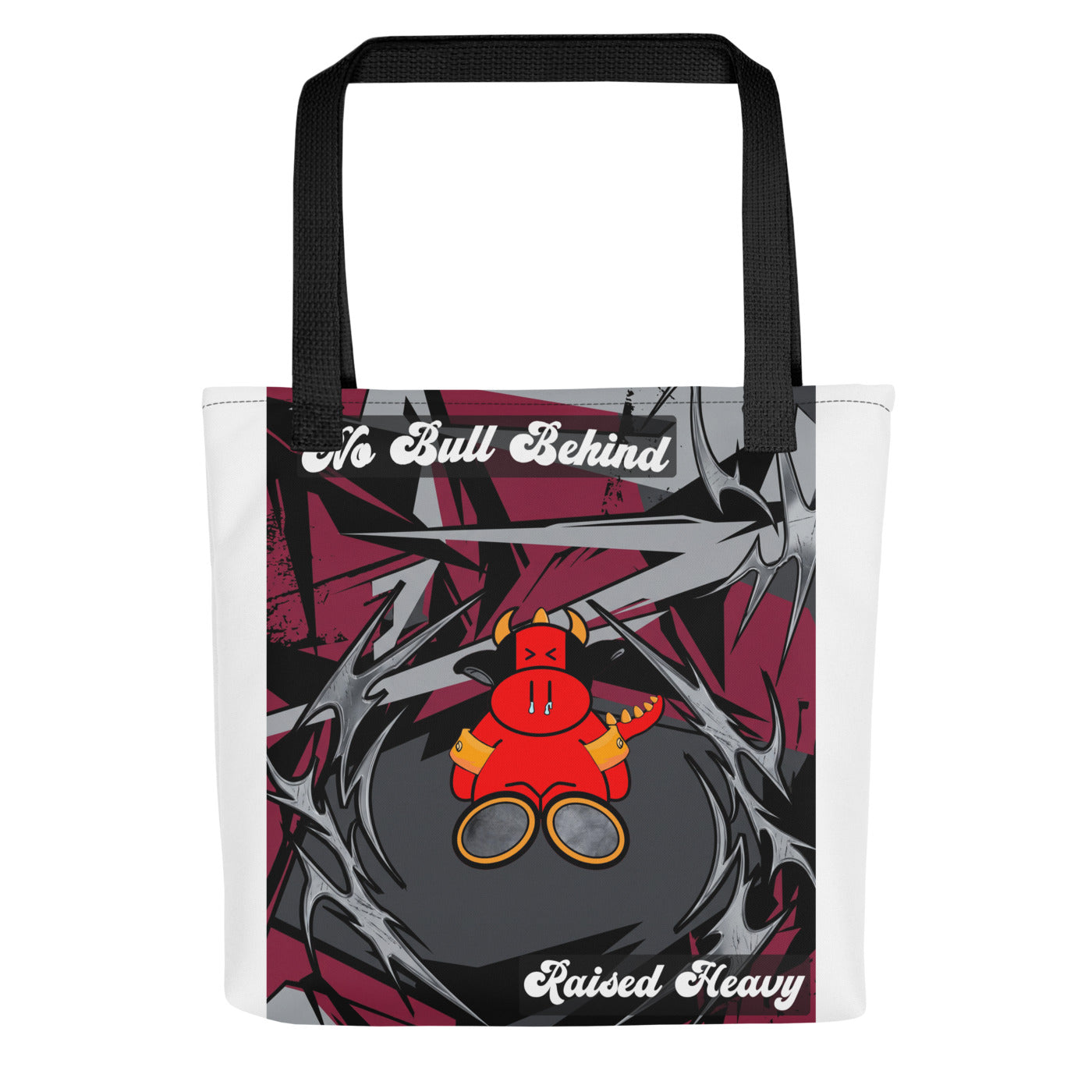 No Bull Left All-Over Print Tote Bag