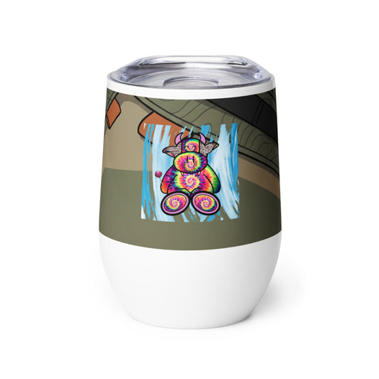 Pocket Cows Wine Tumbler — Built To Roam — Design 719