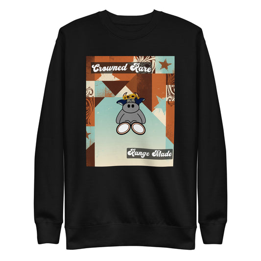 Pocket Cows Crewneck — Range Royalty — Design 260