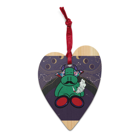 Pocket Cows Wooden Ornaments — Written In The Herd — Design 729