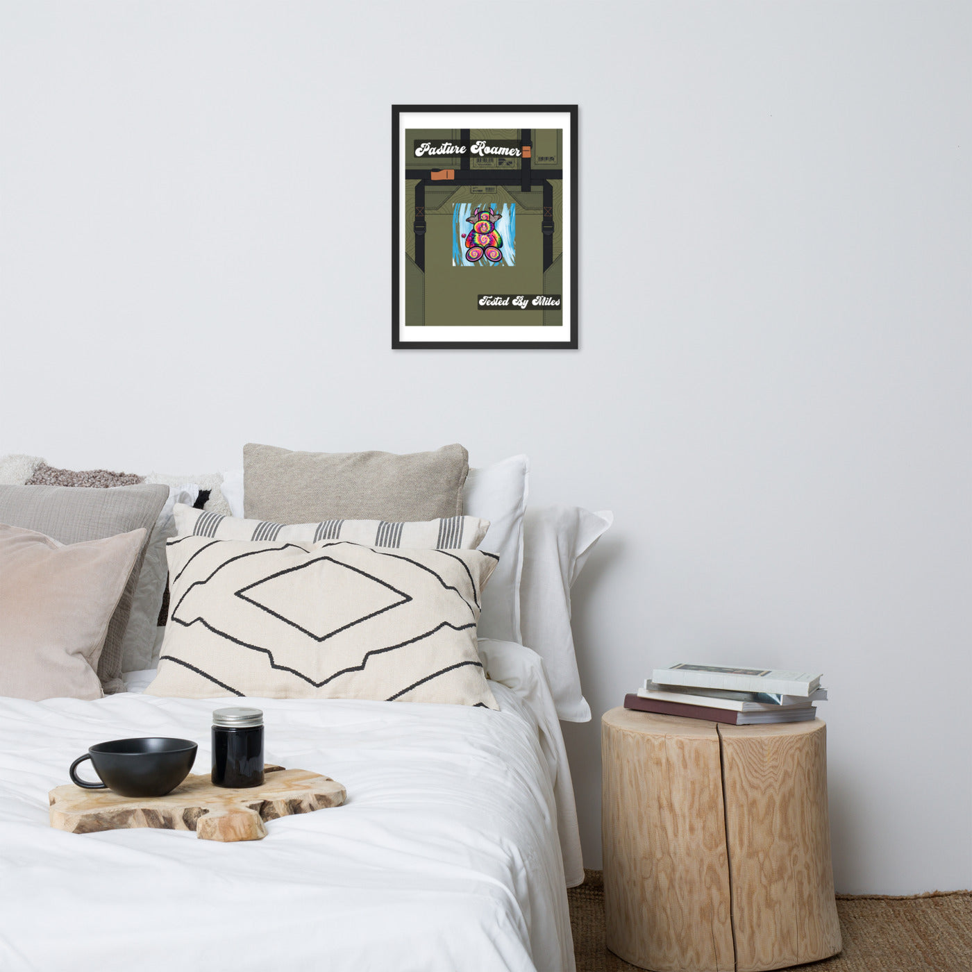 Pocket Cows Enhanced Matte Paper Framed Poster (in) — Built To Roam — Design 720