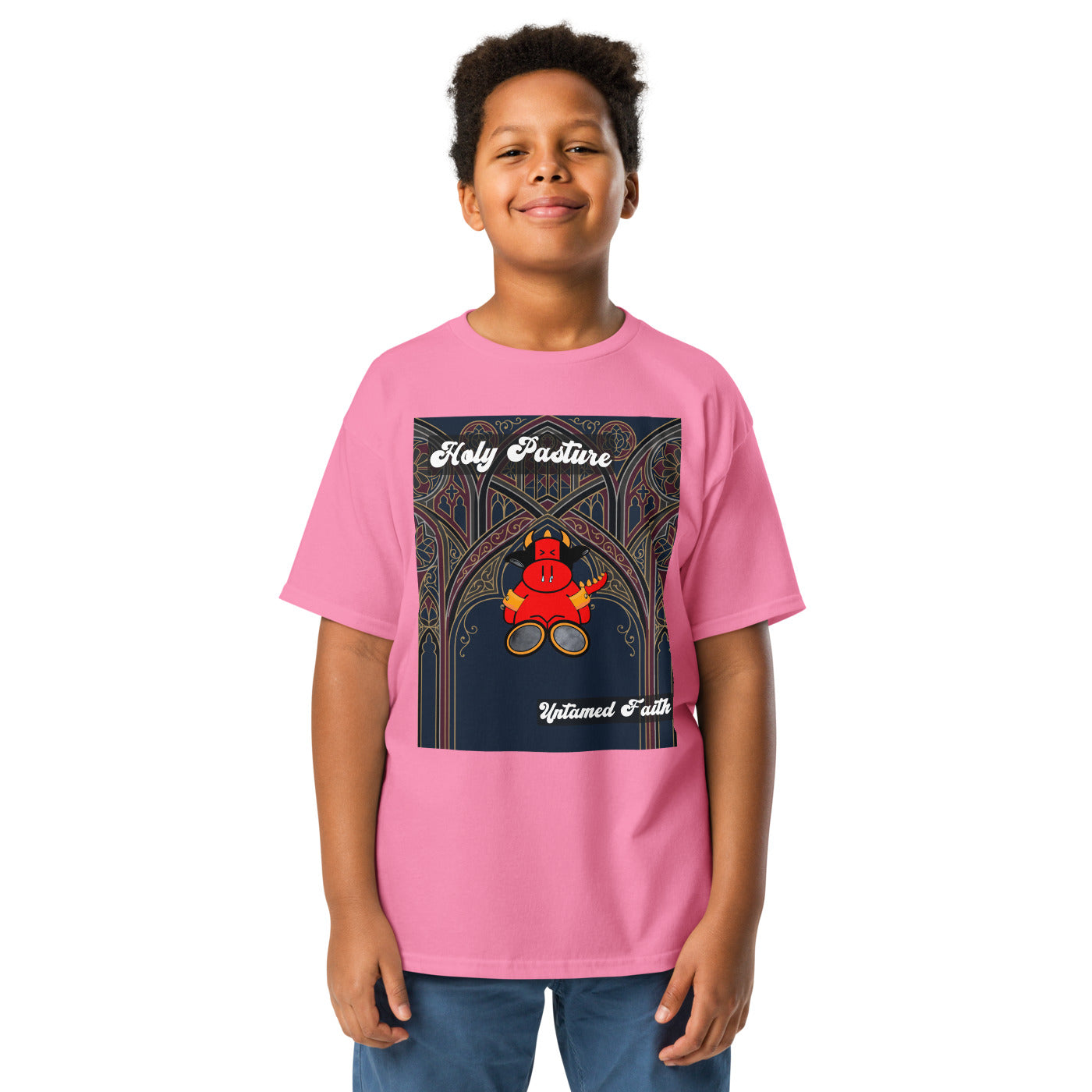 Pocket Cows Youth Tee — Design 270