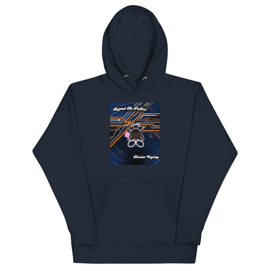 Pocket Cows Hoodie — Orbit The Herd — Design 144