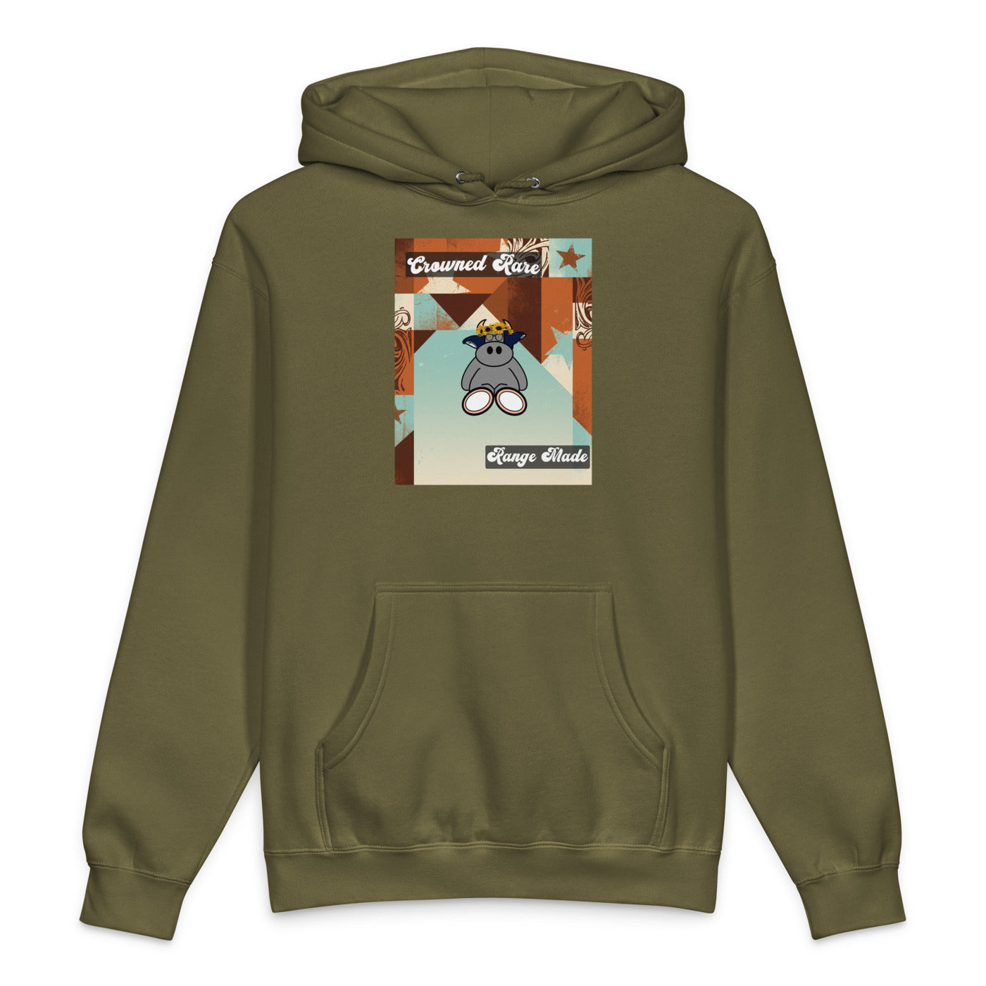 Pocket Cows Unisex Heavyweight Hooded Sweatshirt — Design 260