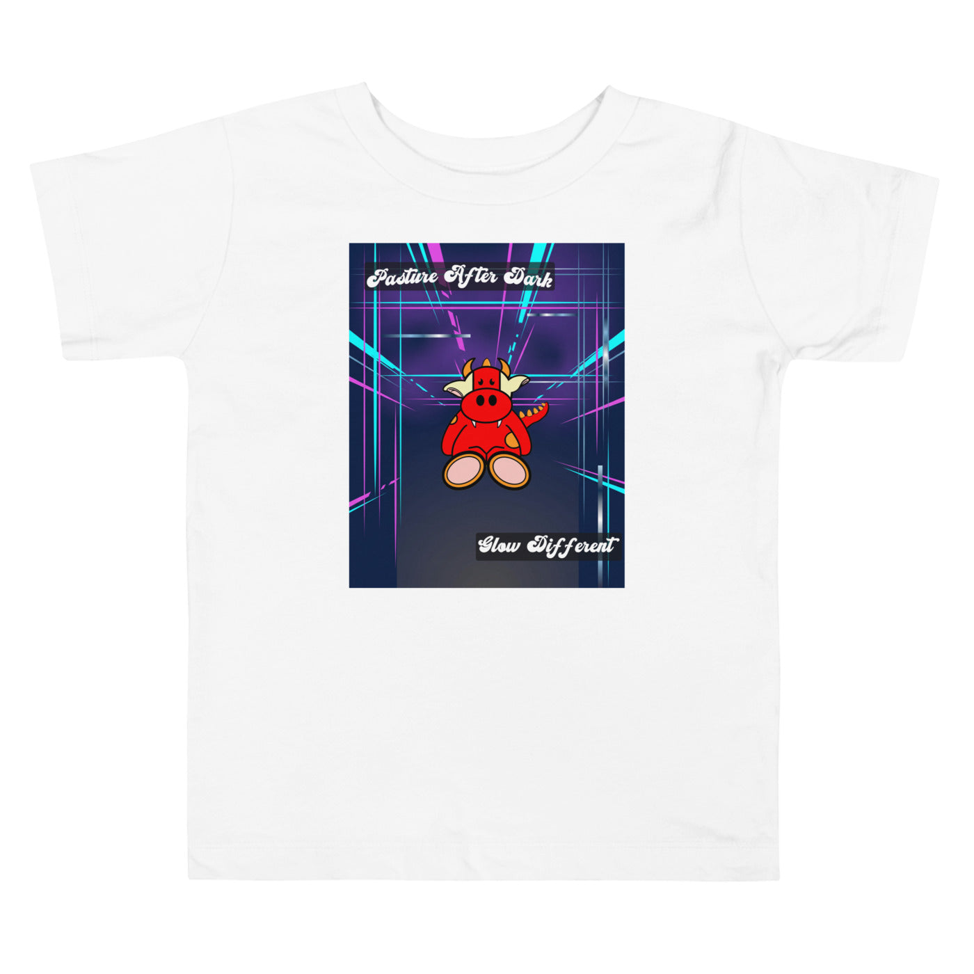 Pocket Cows Toddler Staple Tee — Design 273
