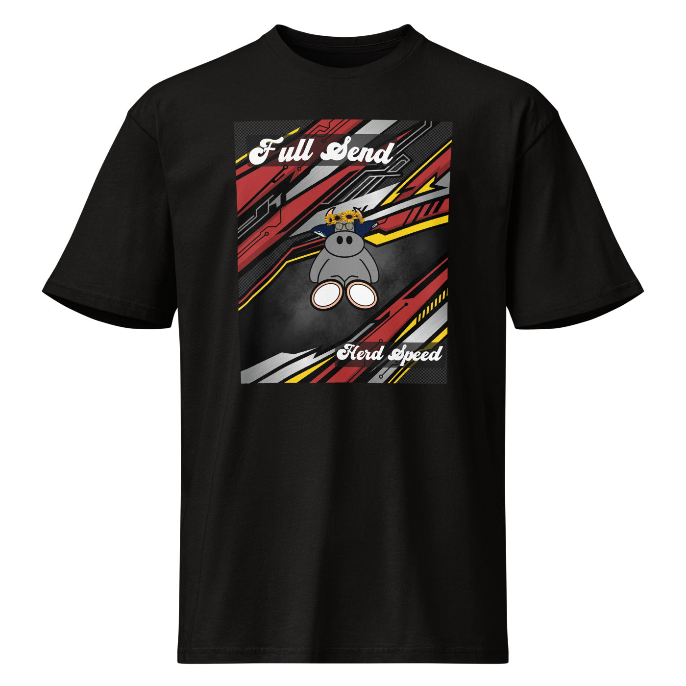 Pocket Cows Men's Short Sleeve Tee — Design 265
