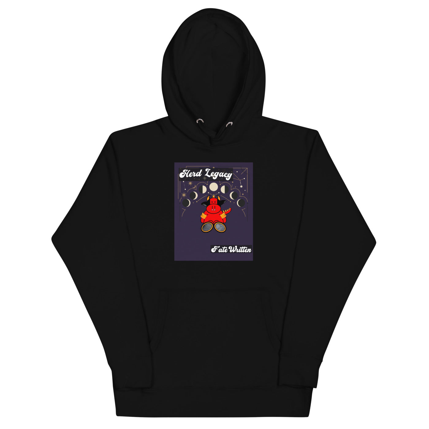 Pocket Cows Hoodie — Written In The Herd — Design 294