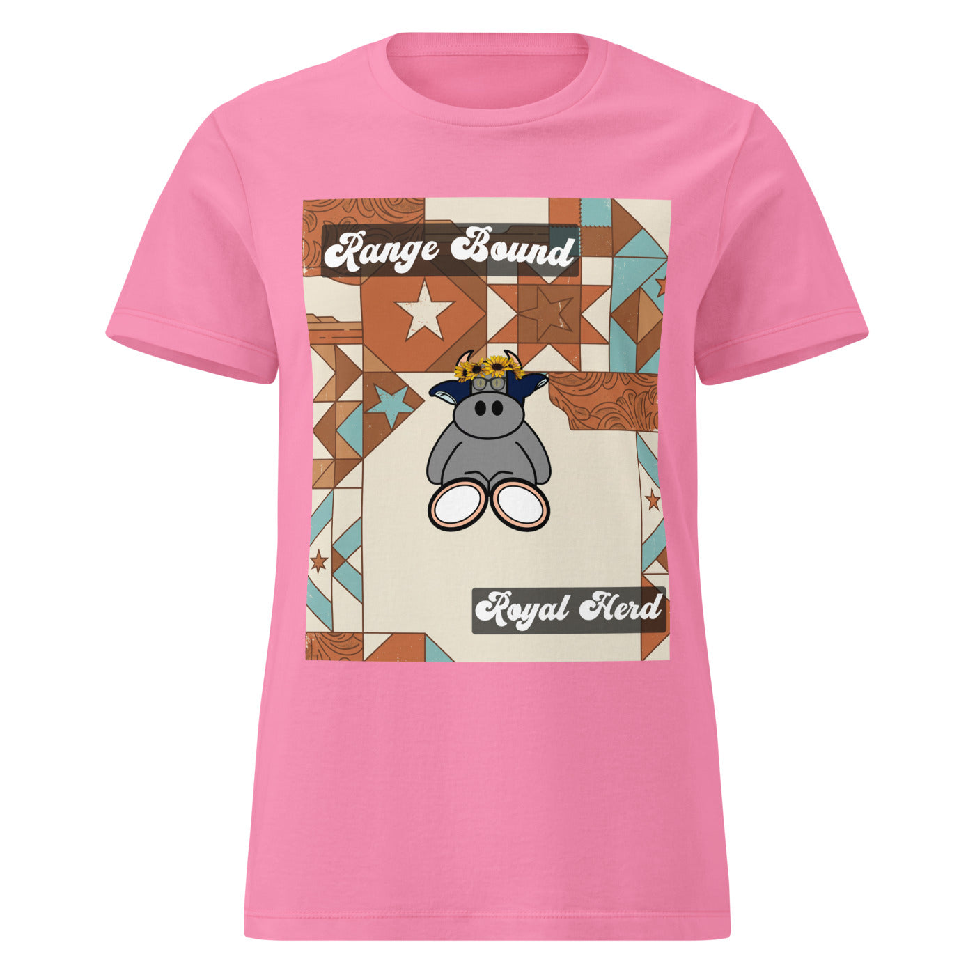 Pocket Cows Women's Softstyle T-Shirt — Design 258