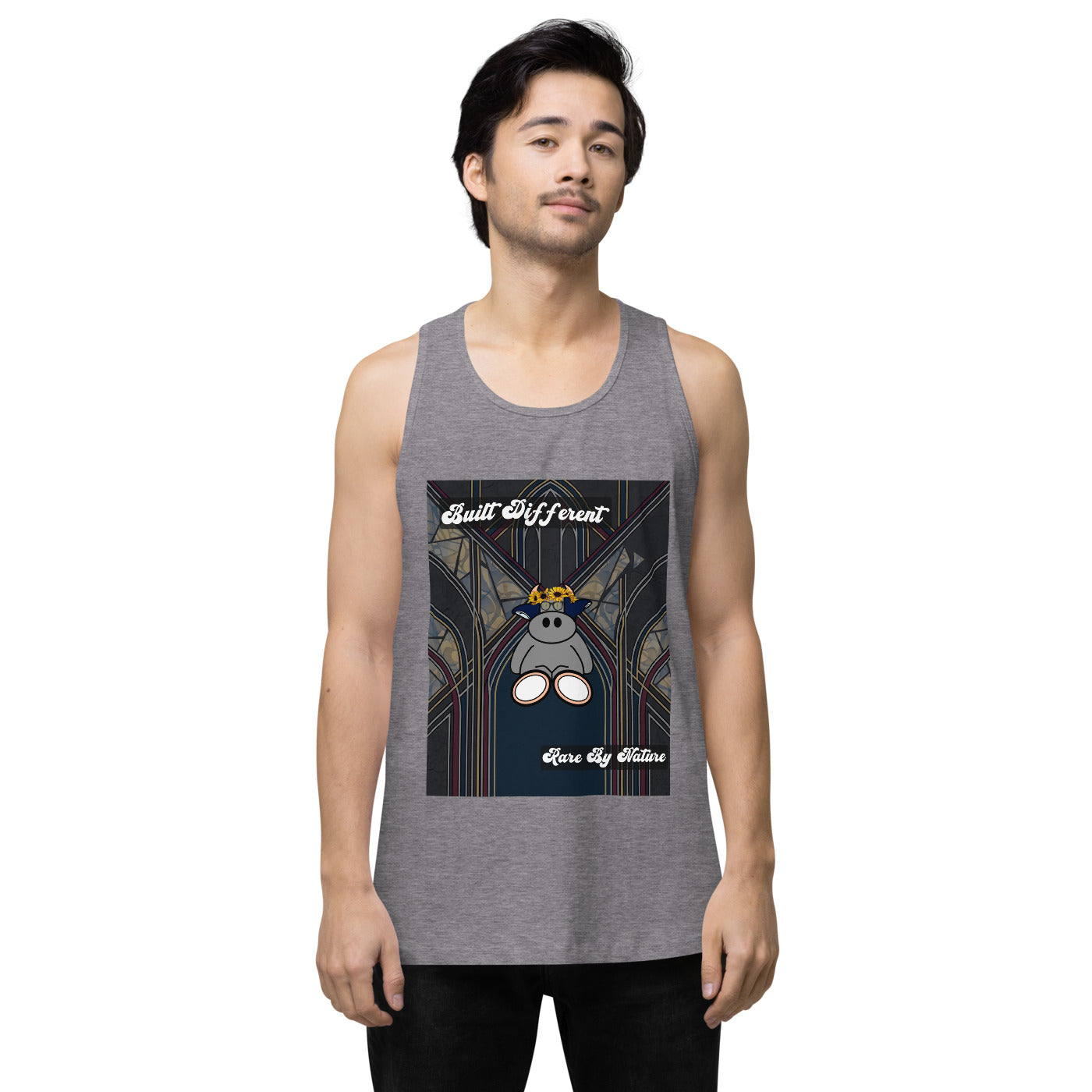Pocket Cows Men's Tank Top — Design 269