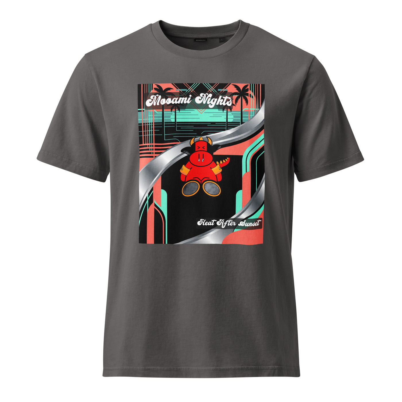 Pocket Cows Unisex Garment Dyed Creator 2.0 Vintage T-Shirt — Design 272