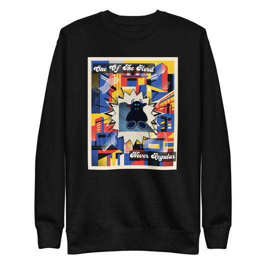 Pocket Cows Crewneck — Certified Rare — Design 13