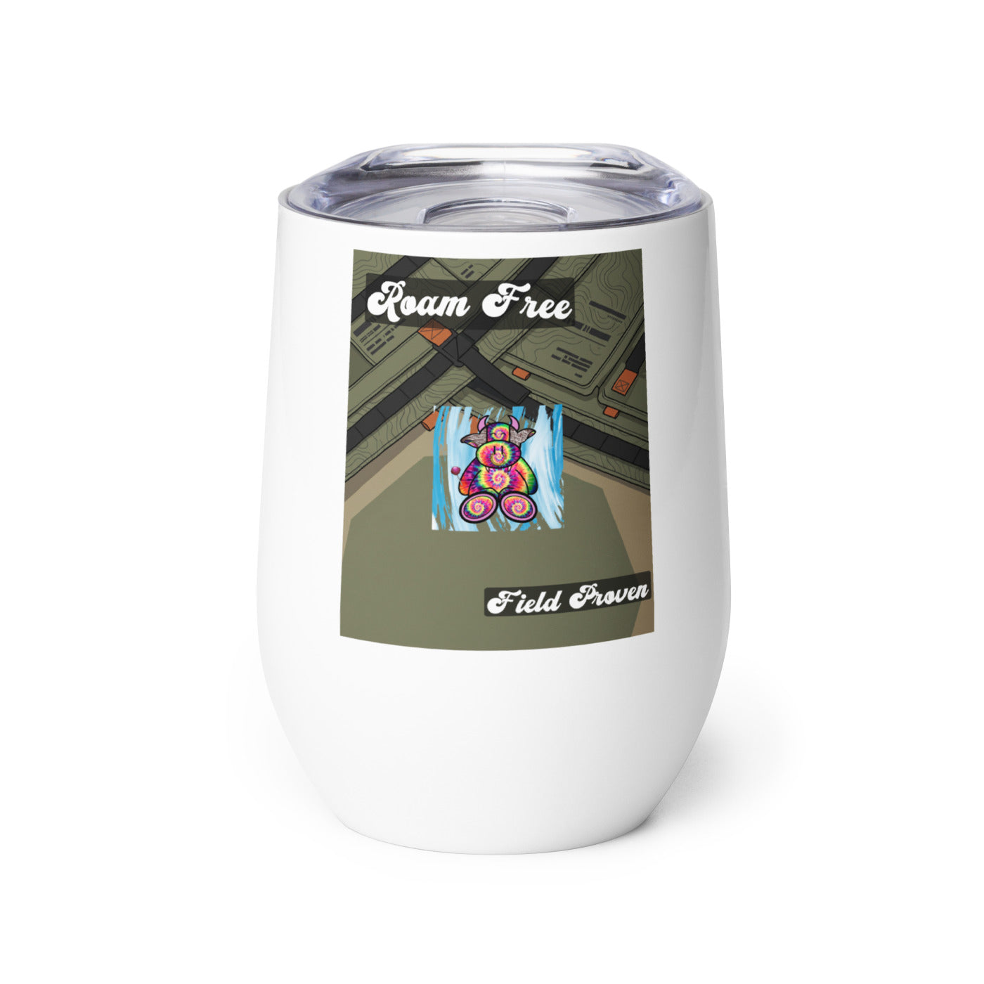 Pocket Cows Wine Tumbler — Built To Roam — Design 719