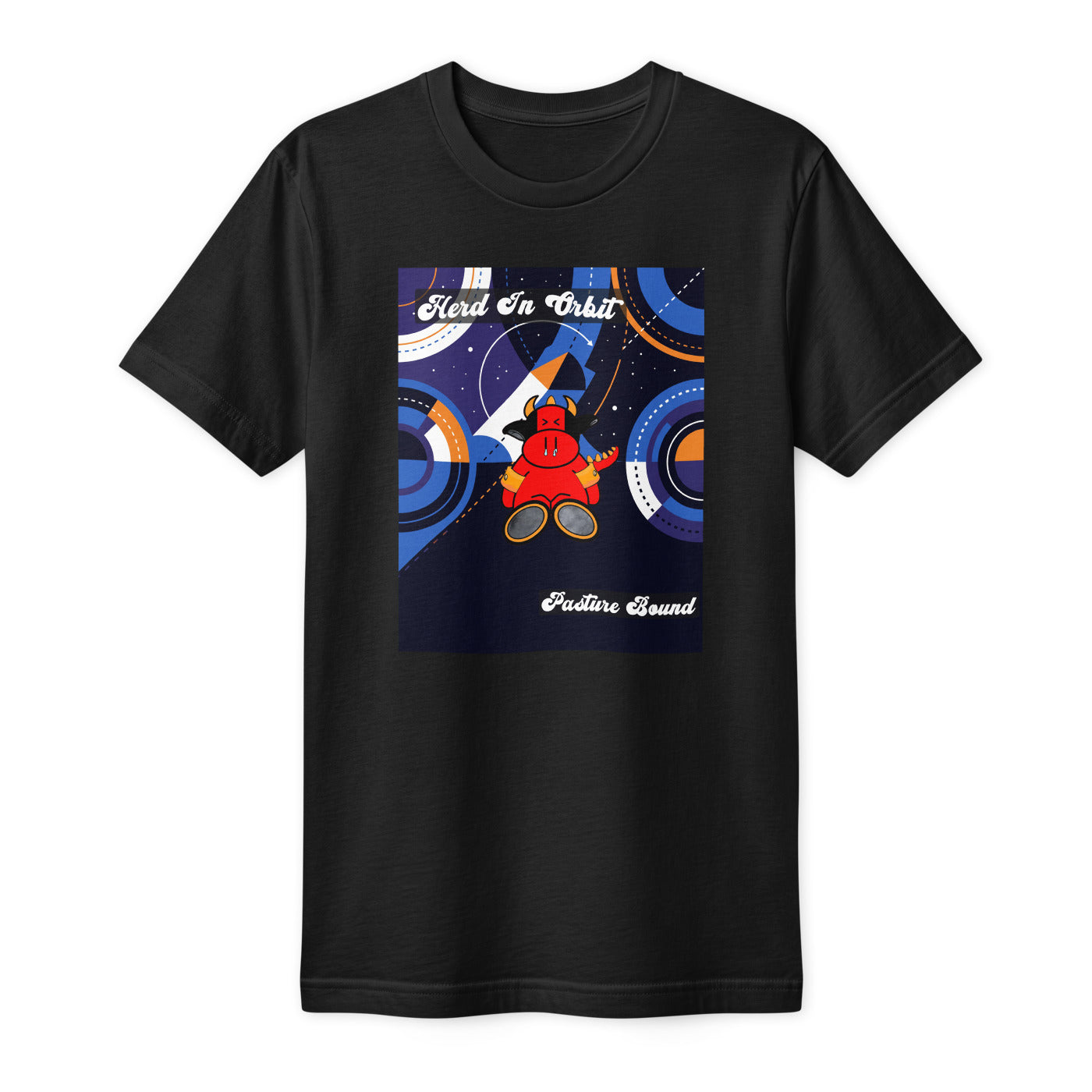 Pocket Cows Unisex Fine Jersey T-Shirt — Design 280