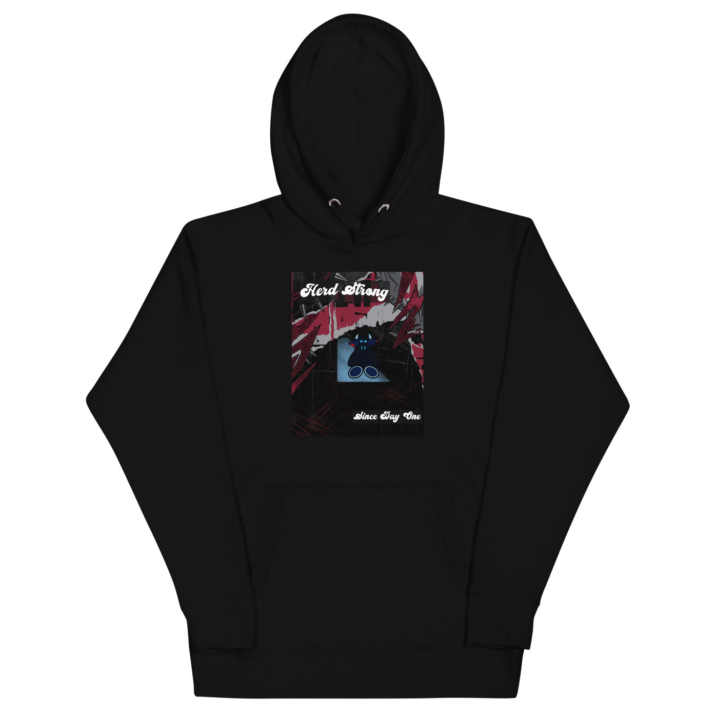Pocket Cows Hoodie — No Bull Left — Design 743
