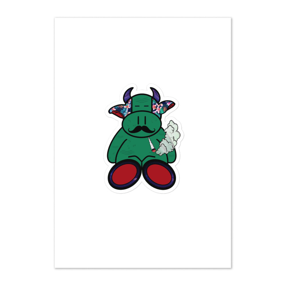 Pocket Cows Kiss-Cut Sticker Sheet — Written In The Herd — Design 729