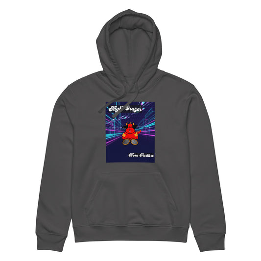 Pocket Cows Unisex Organic Mid-Weight Drummer 2.0 Hoodie — Design 250