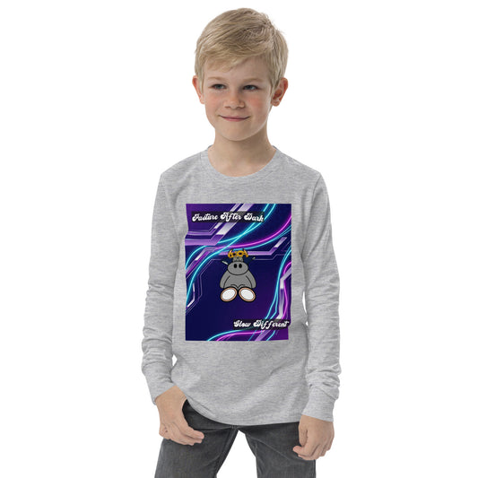 Pocket Cows Youth Long Sleeve Tee — Design 251