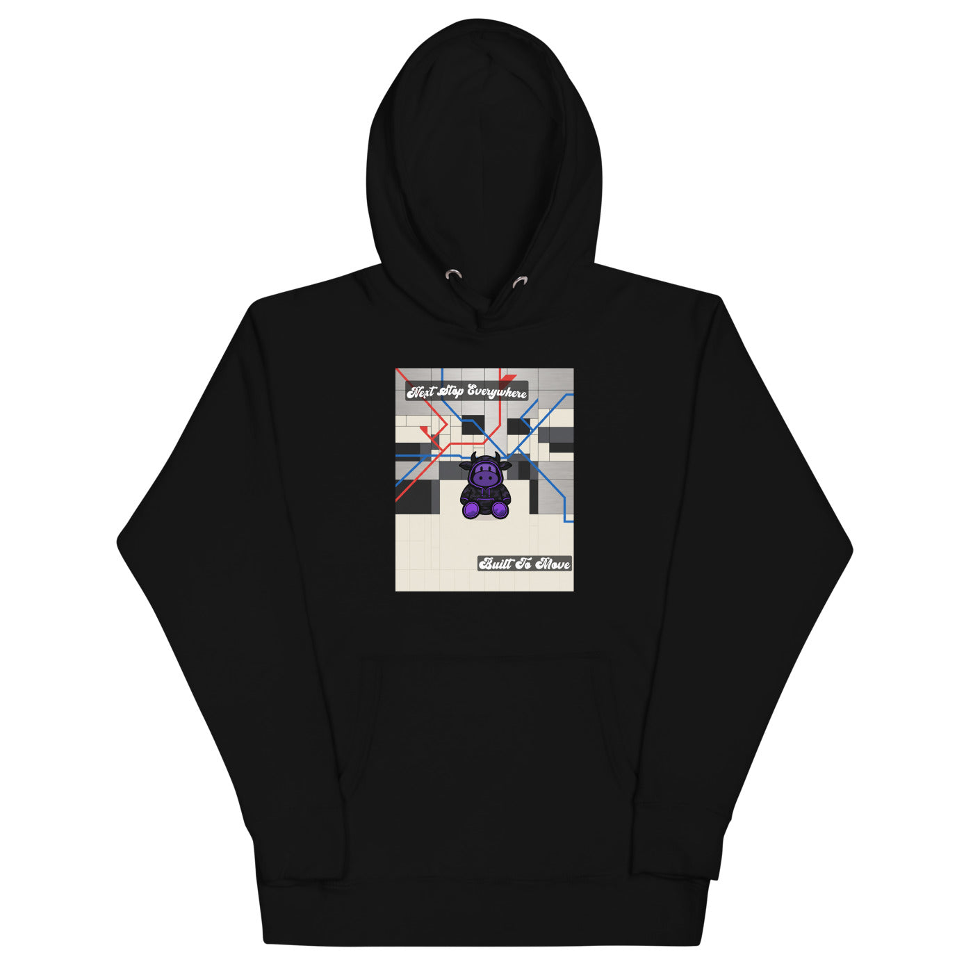 Pocket Cows Hoodie — Move Different — Design 229