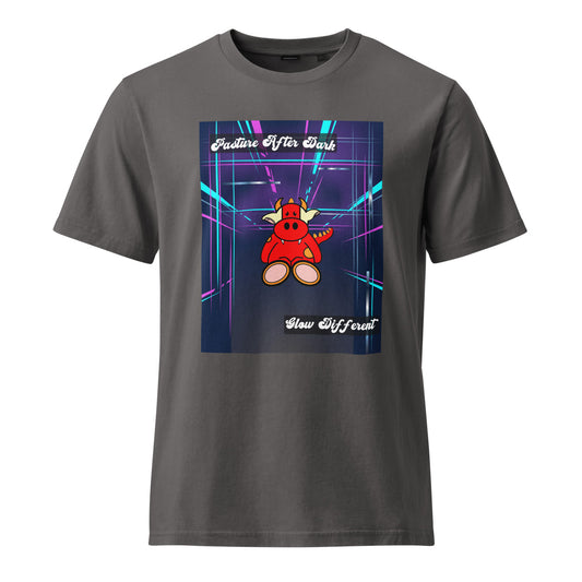 Pocket Cows Unisex Garment Dyed Creator 2.0 Vintage T-Shirt — Design 273
