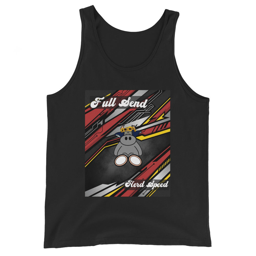 Pocket Cows Unisex Staple Tank Top — Design 265