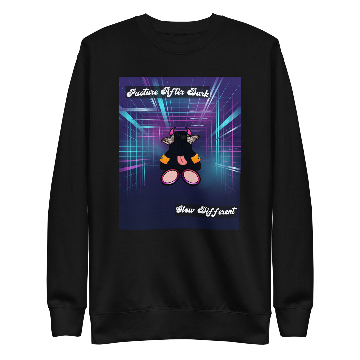 Pocket Cows Crewneck — After Hours — Design 79