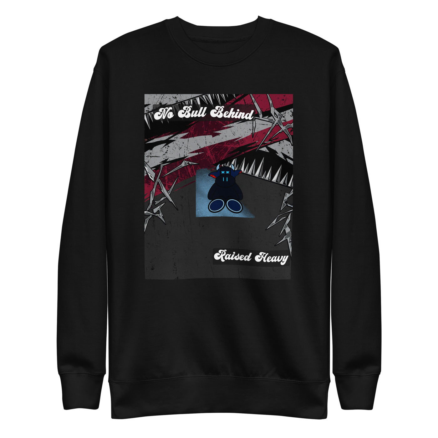 Pocket Cows Crewneck — No Bull Left — Design 744