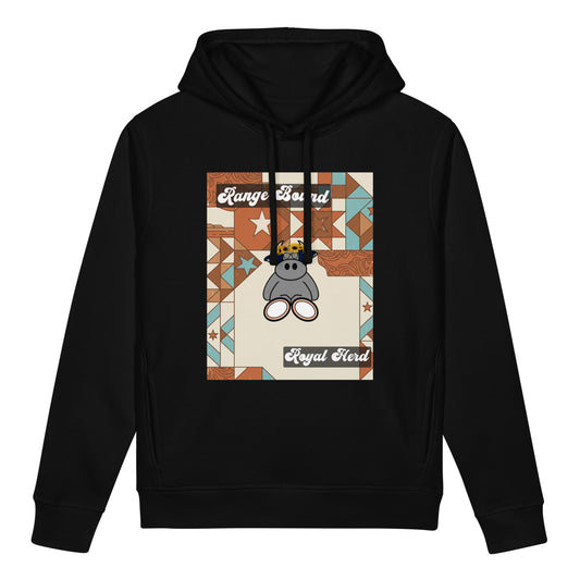 Pocket Cows Unisex Organic Side Pocket Sounder Hoodie — Design 258