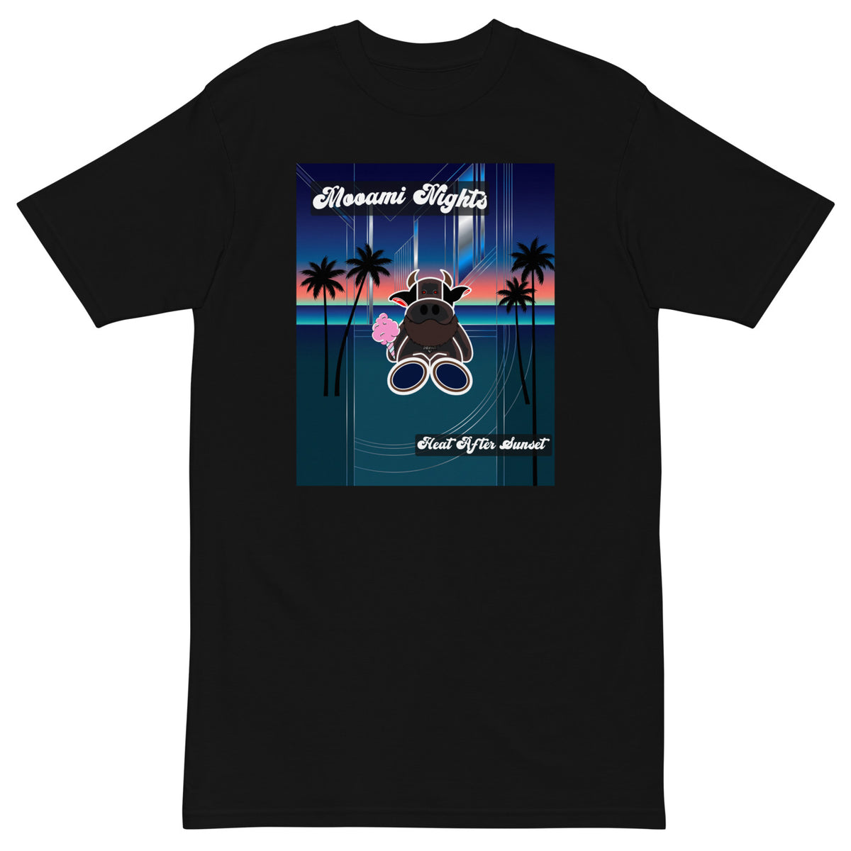 Pocket Cows Heavyweight Tee — Pasture Vice — Design 143 — alternate view