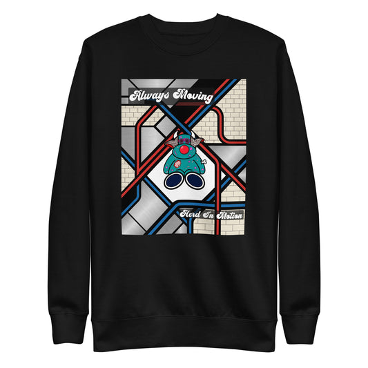 Pocket Cows Crewneck — Move Different — Design 830