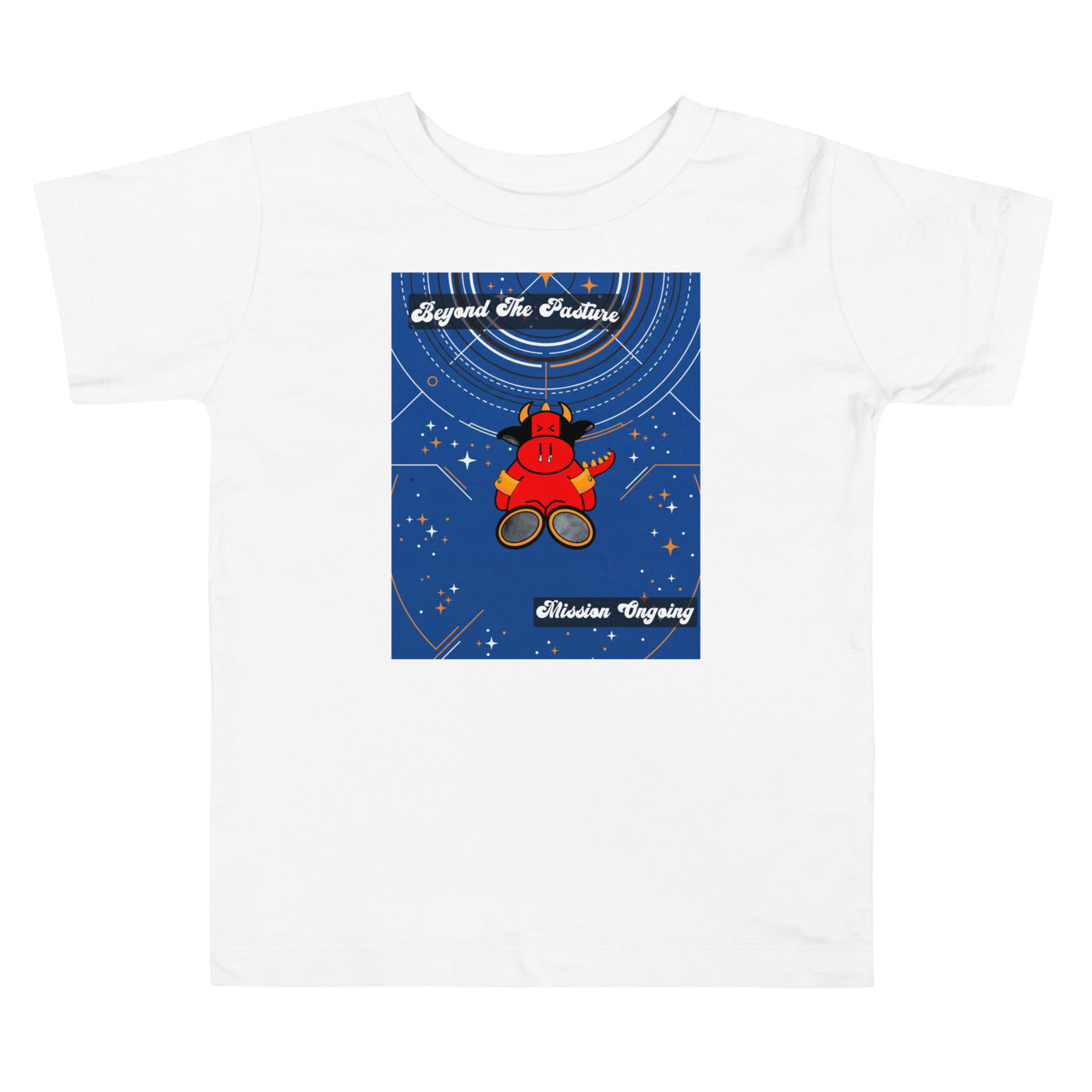 Pocket Cows Toddler Staple Tee — Design 278