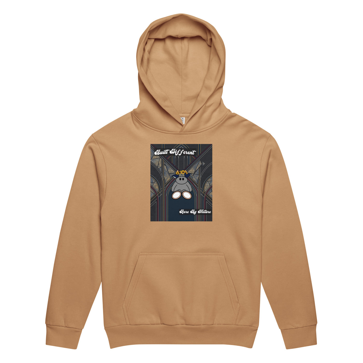 Pocket Cows Unisex Urban Hoodie Garment Dyed — Design 269